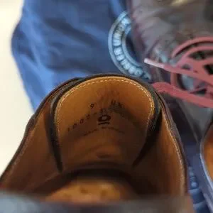 EUC Cobbler Union Museum Brown Gilbert Oxfords Museum Brown Cap Toe Brogue Oxford Shoe - Cobbler Union main image 2
